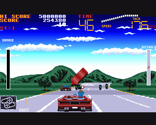 Chase HQ 2: Special Criminal Investigations screenshot 4 for Amiga